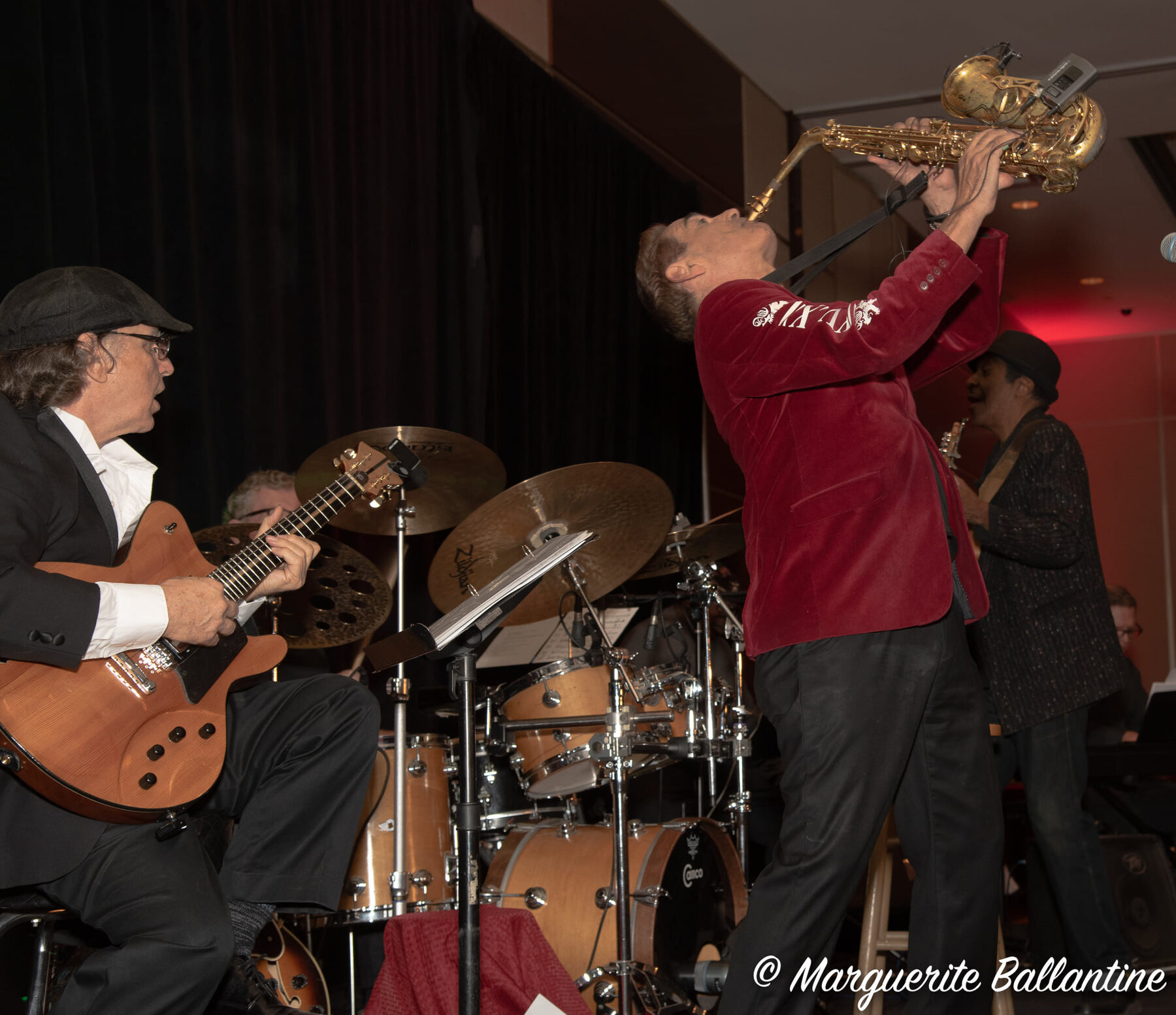 Desert Jam with saxophone